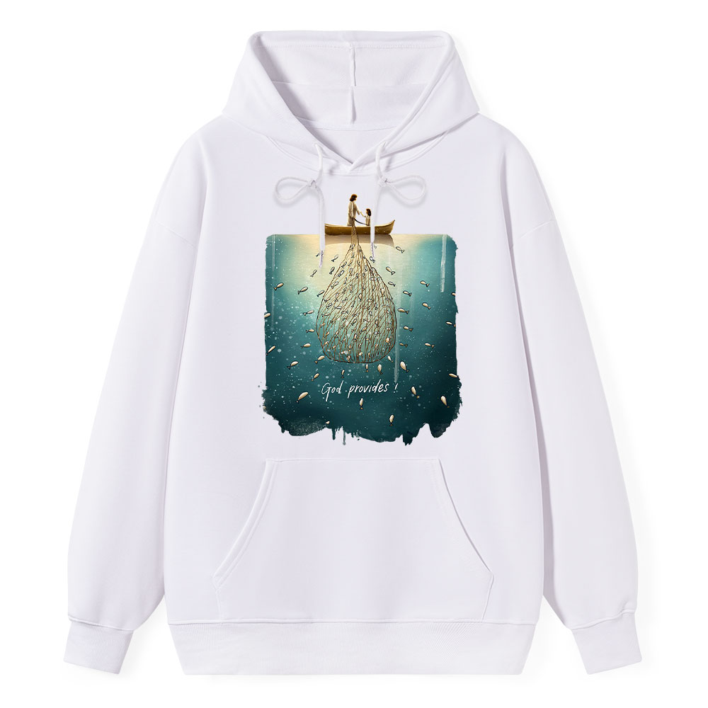 God Provides Christian Hoodie Sale - GuidingCross