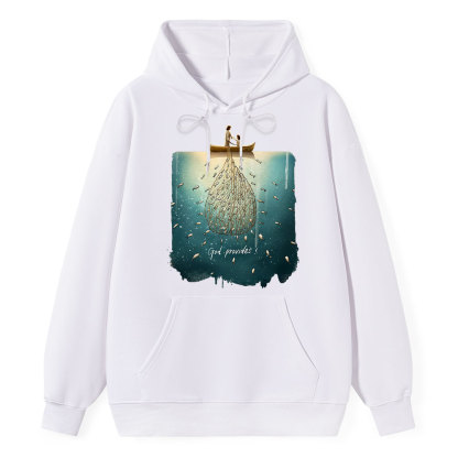 God Provides Christian Hoodie