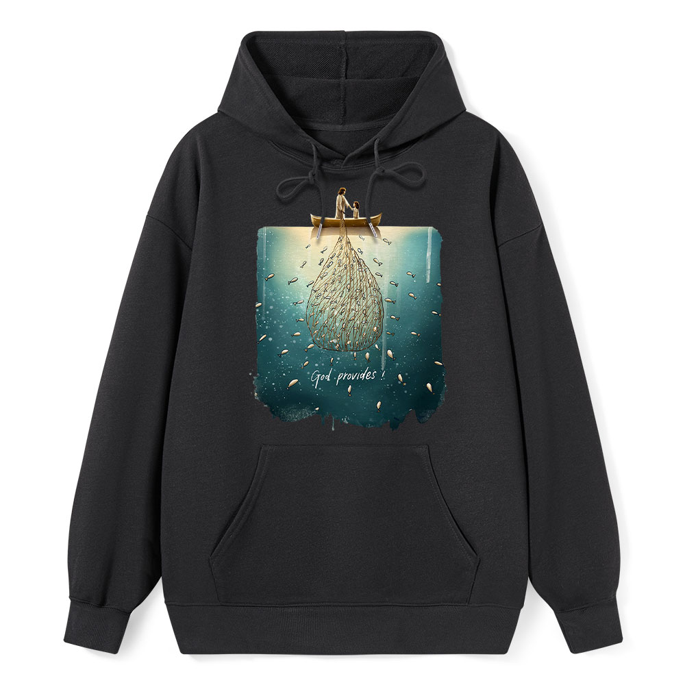 God Provides Christian Hoodie