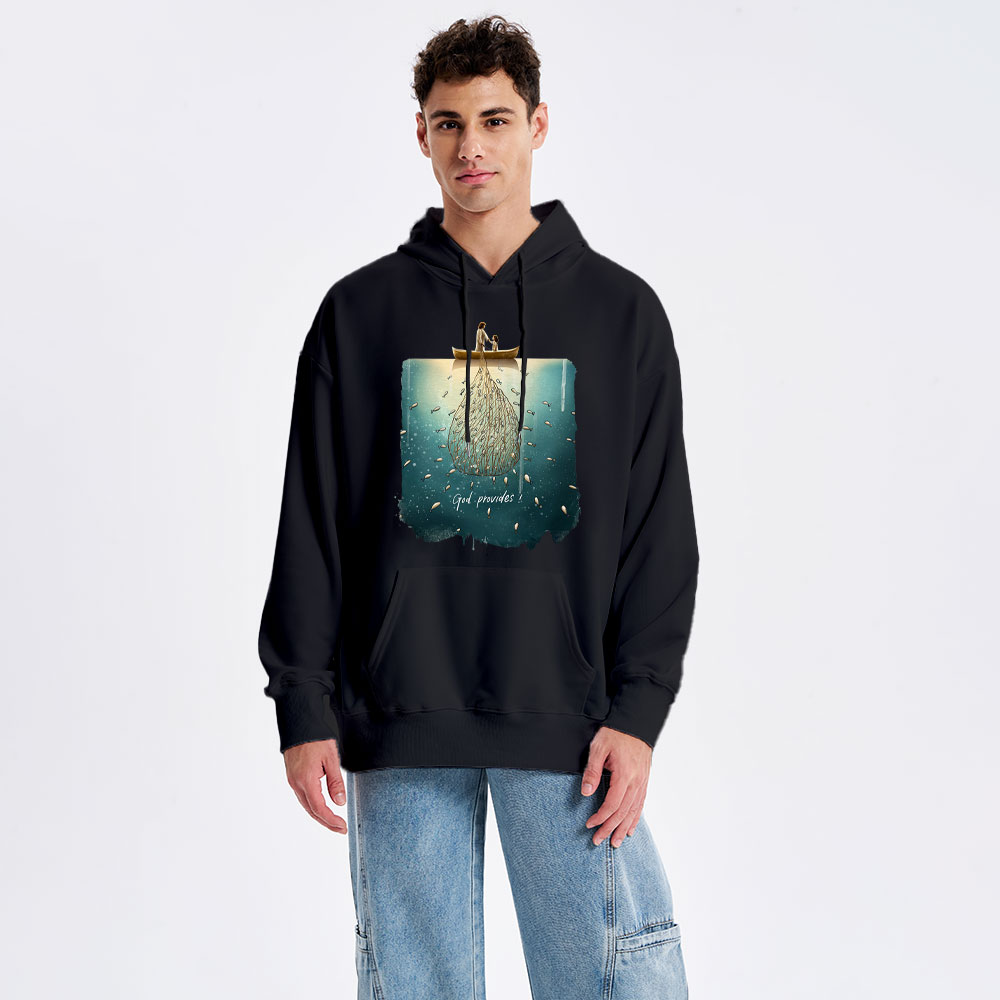 God Provides Christian Hoodie