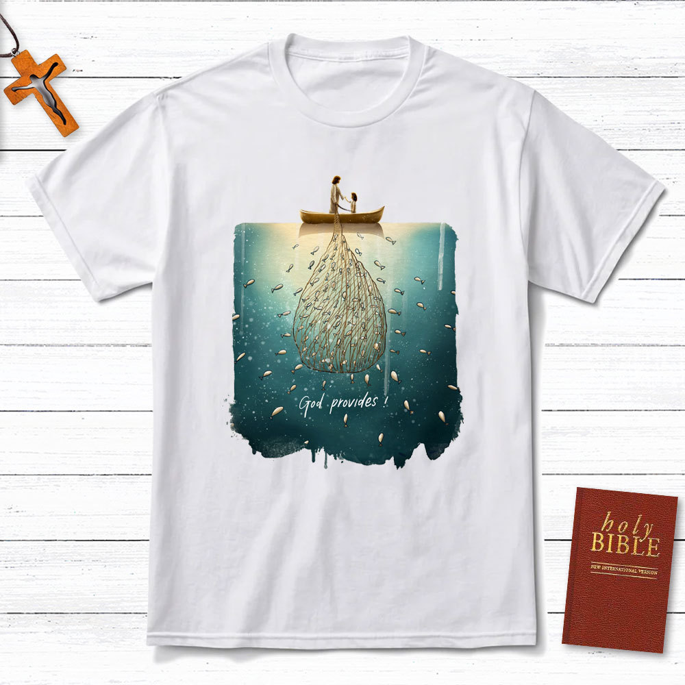 God Provides Christian T-Shirt