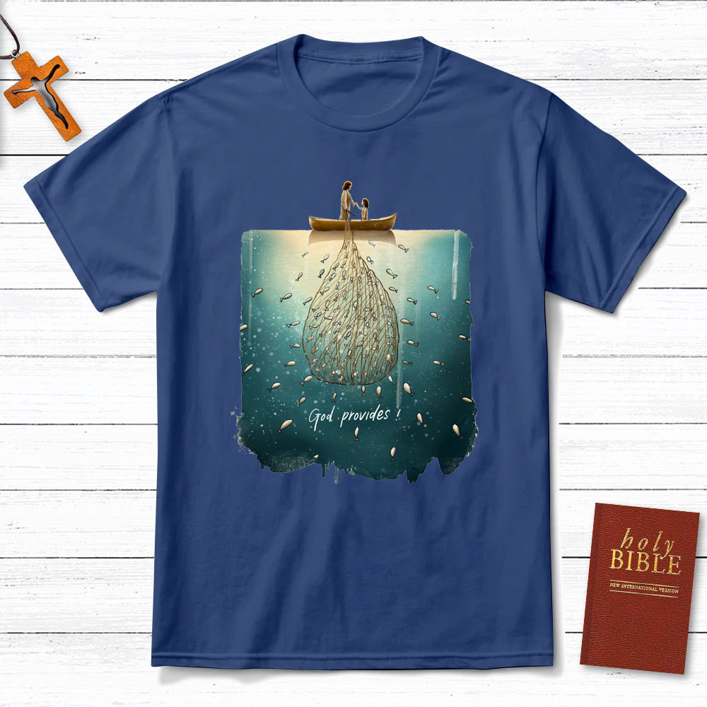 God Provides Christian T-Shirt