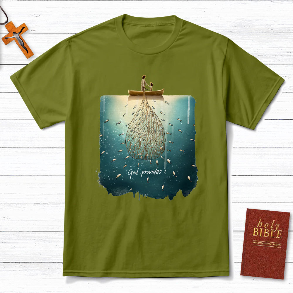 God Provides Christian T-Shirt