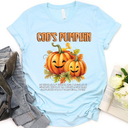 God Pumpkin Christian T-Shirt
