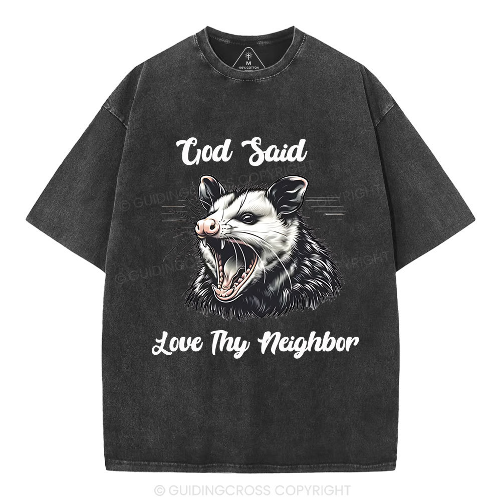 NEW-sample Christian Washed T-Shirt Sale - GuidingCross