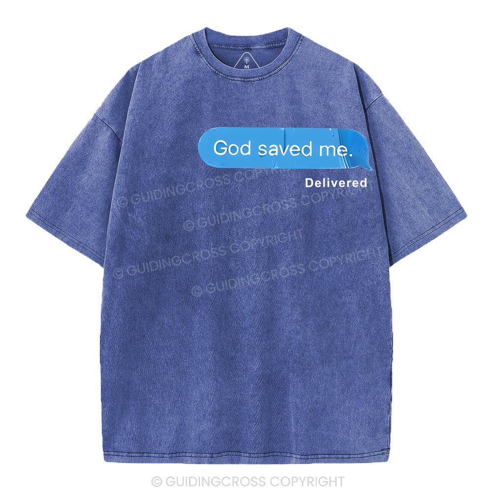 God Save Me Christian Washed T-Shirt