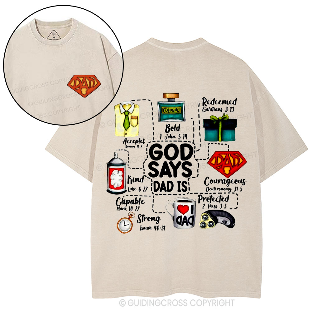 God Is Greater Than The High And Lows Christian Washed T-Shirt