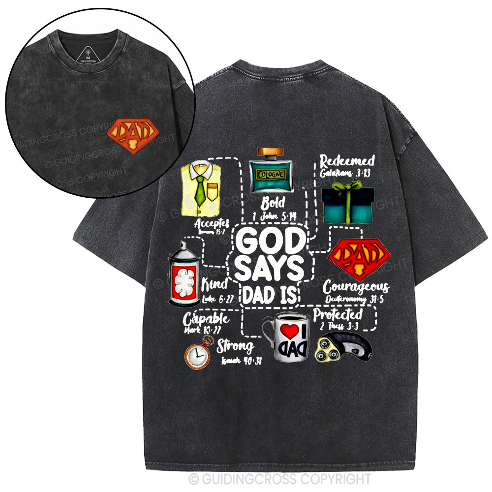 God Is Greater Than The High And Lows Christian Washed T-Shirt