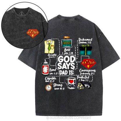 God Is Greater Than The High And Lows Christian Washed T-Shirt