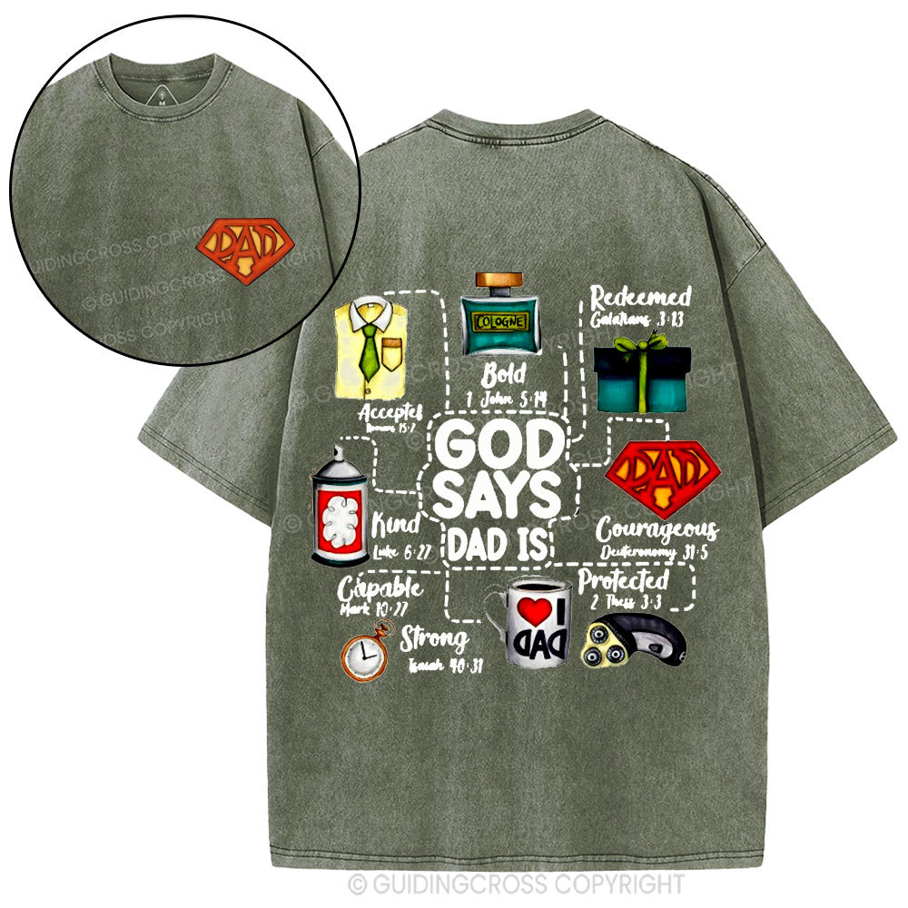 God Is Greater Than The High And Lows Christian Washed T-Shirt