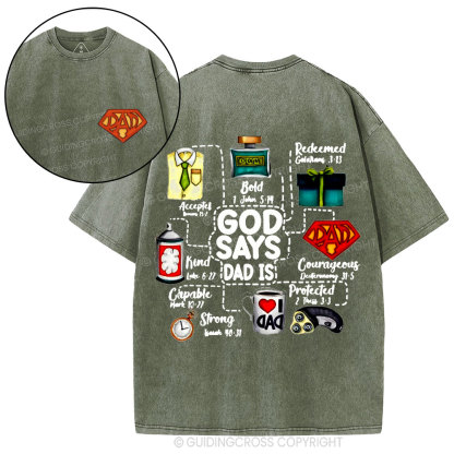 God Is Greater Than The High And Lows Christian Washed T-Shirt