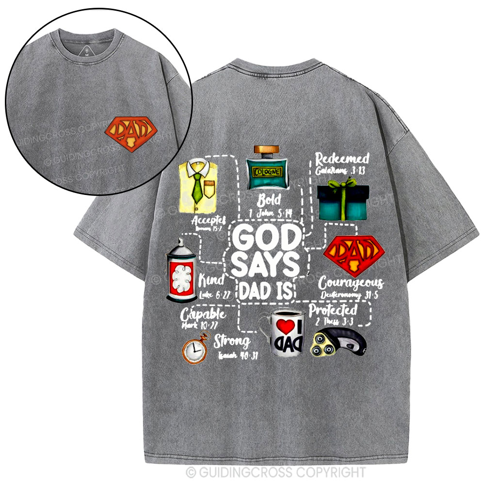 God Is Greater Than The High And Lows Christian Washed T-Shirt