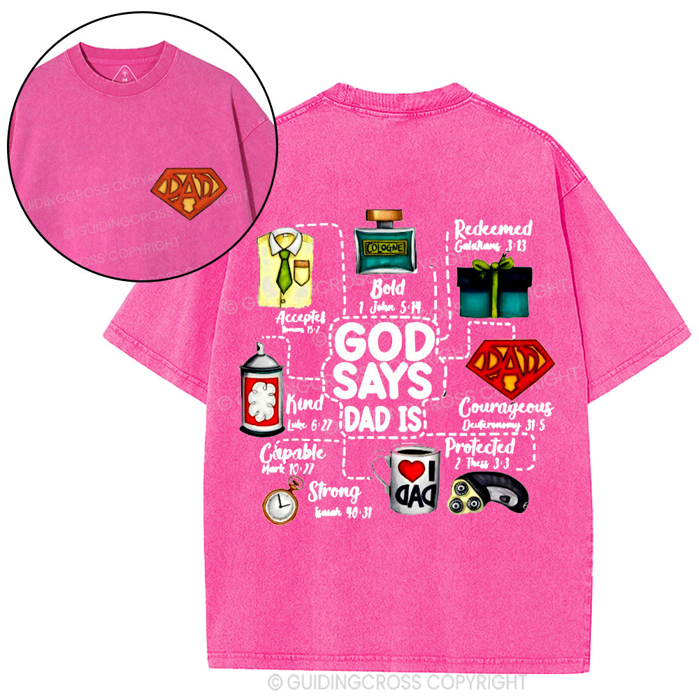 God Is Greater Than The High And Lows Christian Washed T-Shirt