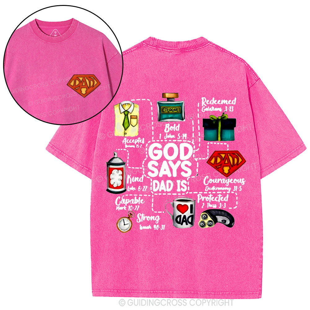 God Is Greater Than The High And Lows Christian Washed T-Shirt