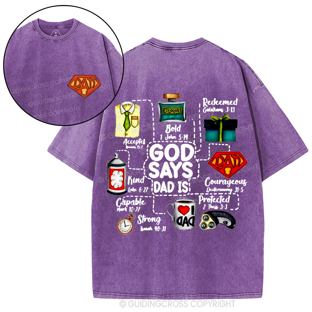 God Is Greater Than The High And Lows Christian Washed T-Shirt