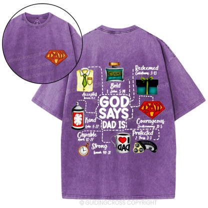 God Is Greater Than The High And Lows Christian Washed T-Shirt