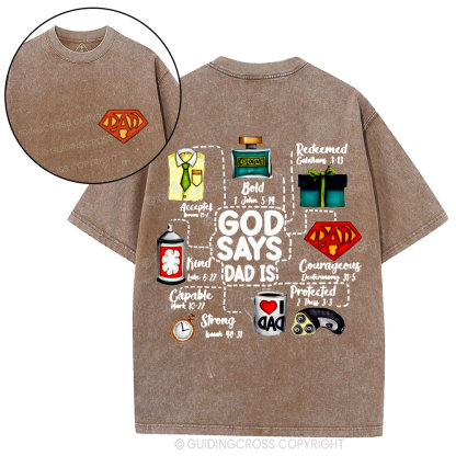 God Is Greater Than The High And Lows Christian Washed T-Shirt