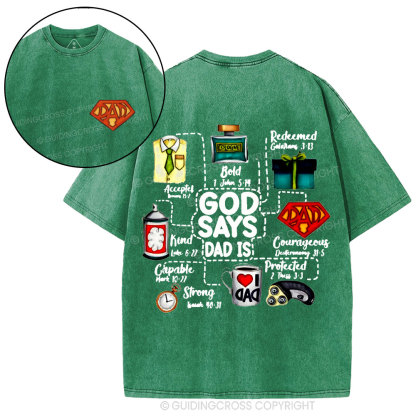 God Is Greater Than The High And Lows Christian Washed T-Shirt