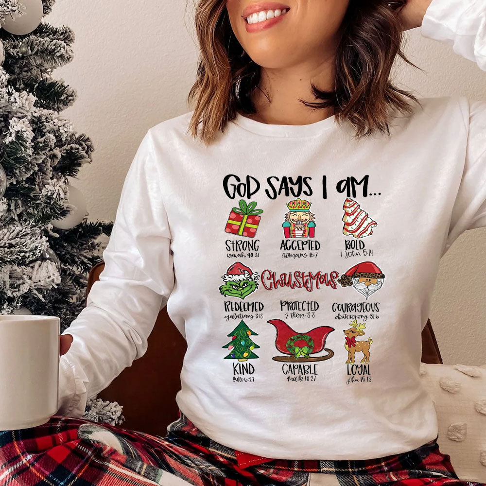 God Say I Am Christian Long Sleeve T-Shirt