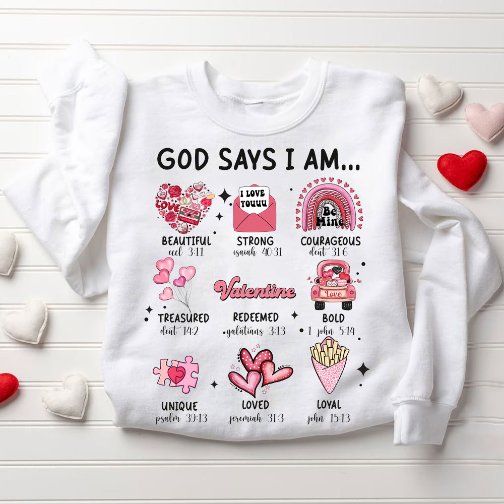 God Say I Am Christian Sweatshirt