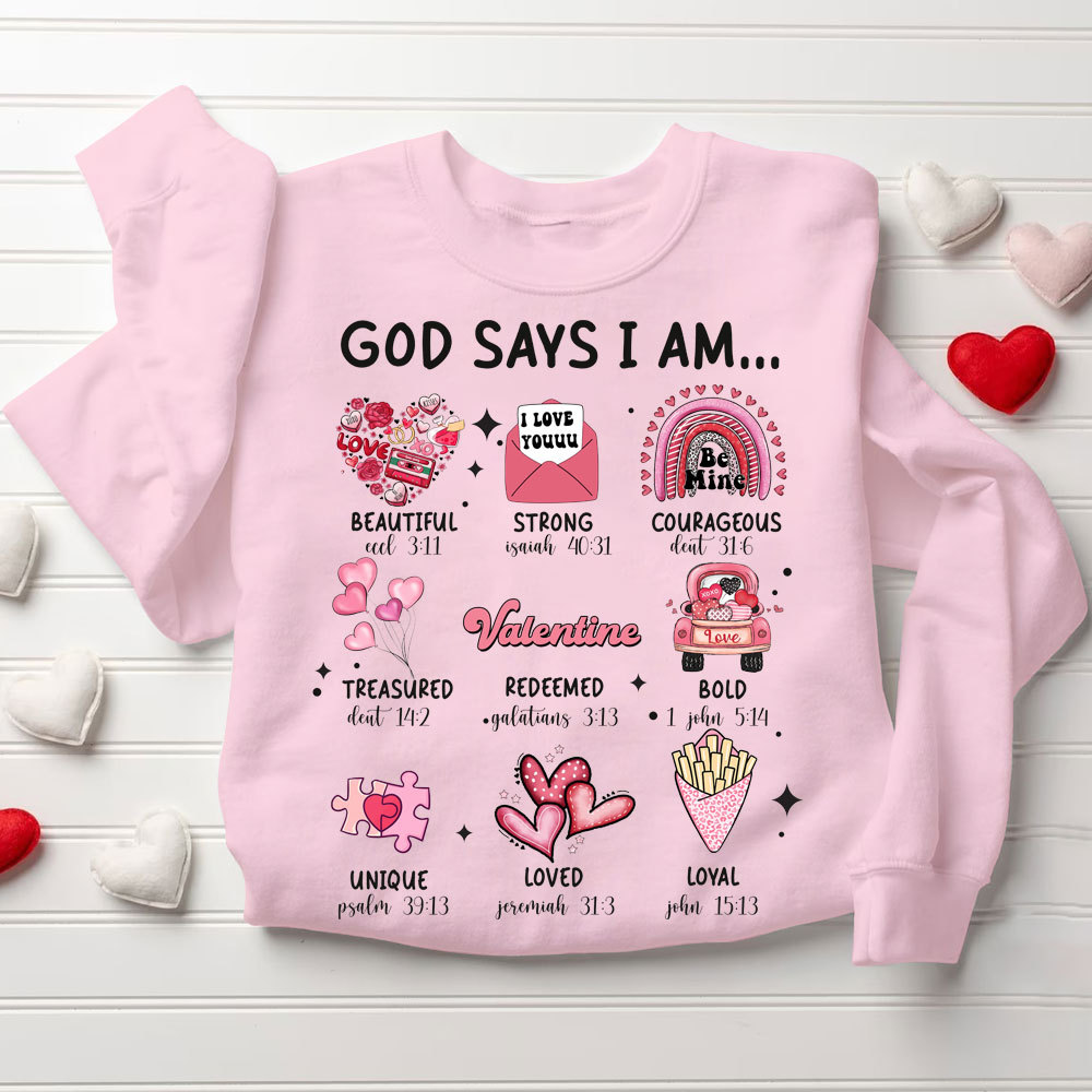 God Say I Am Christian Sweatshirt