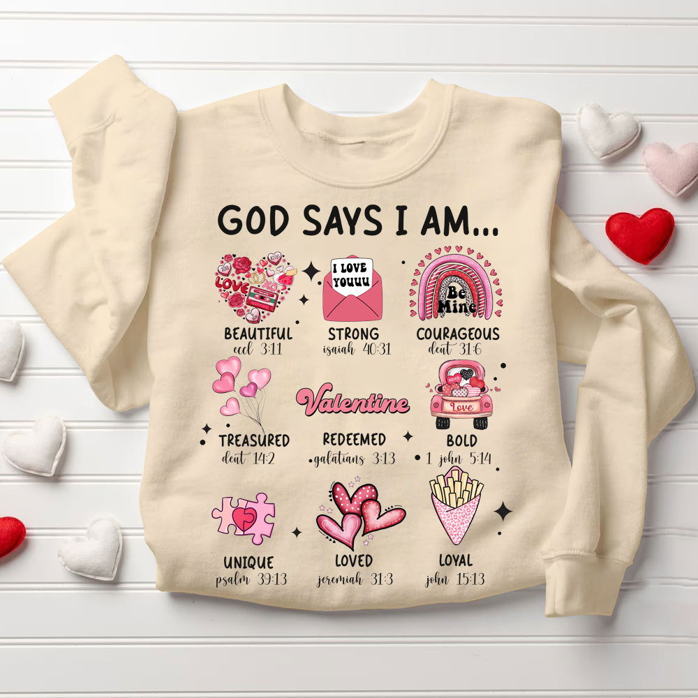 God Say I Am Christian Sweatshirt