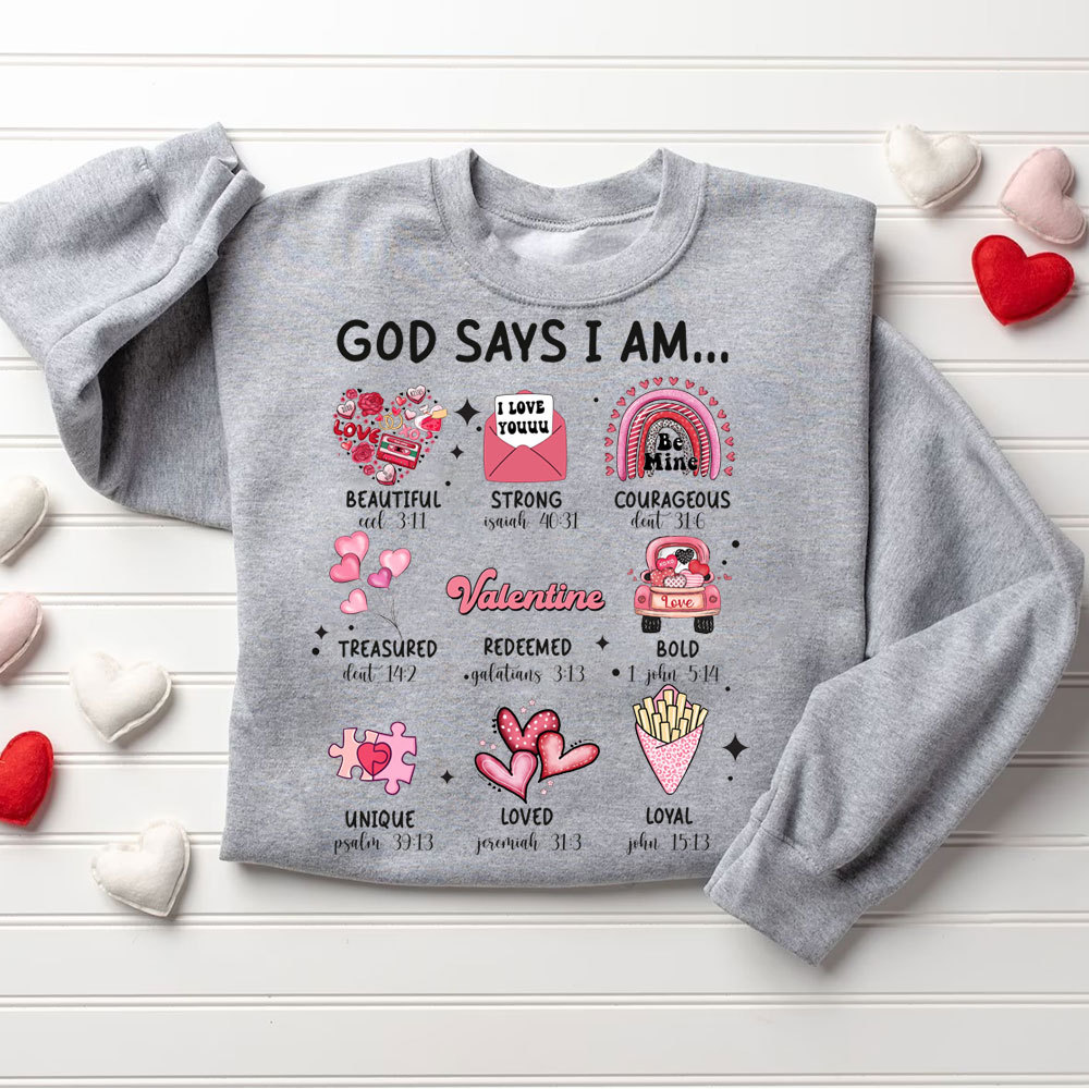 God Say I Am Christian Sweatshirt