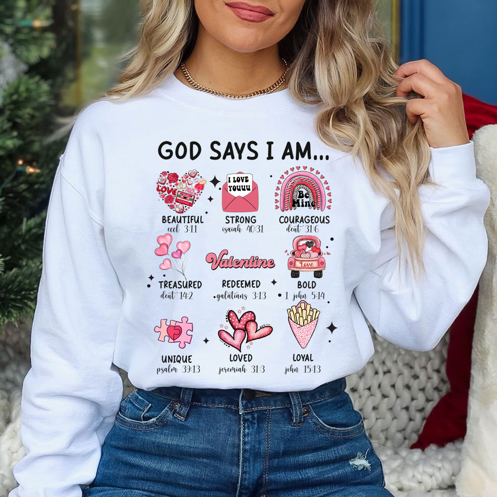 God Say I Am Christian Sweatshirt