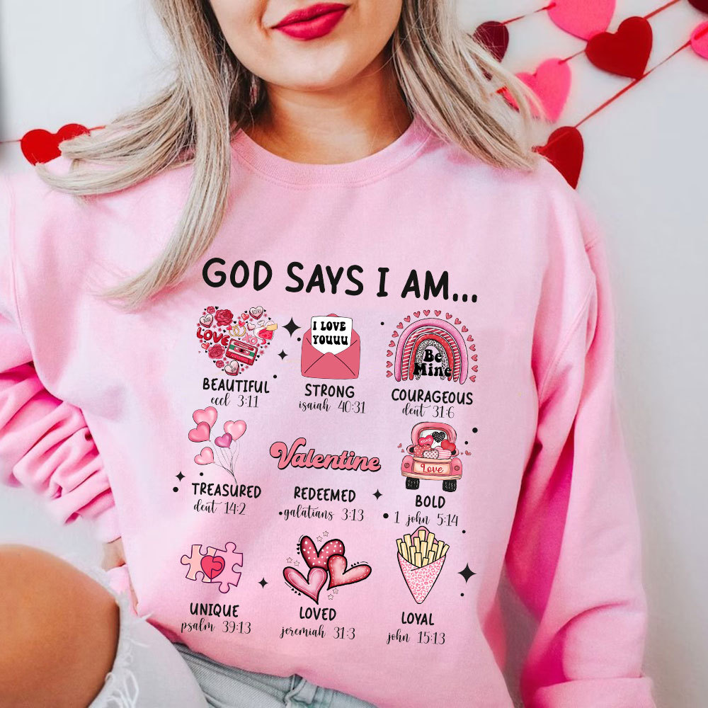 God Say I Am Christian Sweatshirt