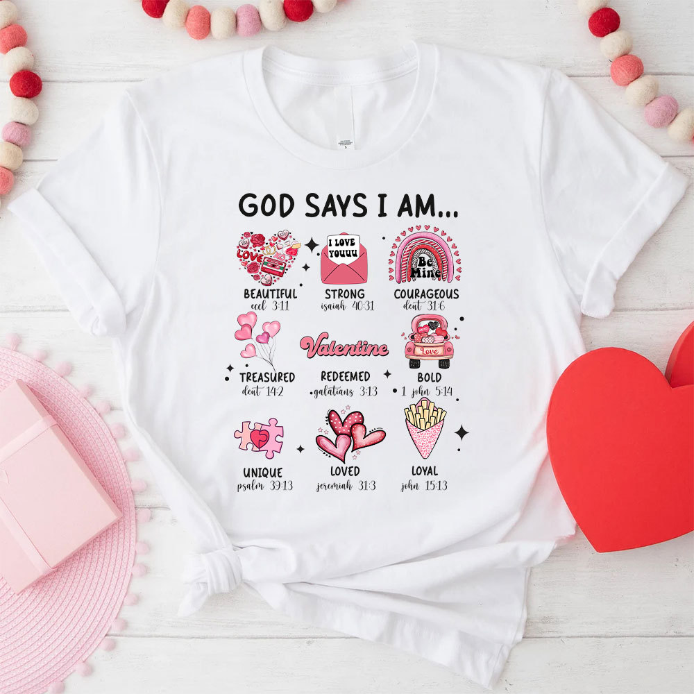 God Say I Am Christian T-Shirt