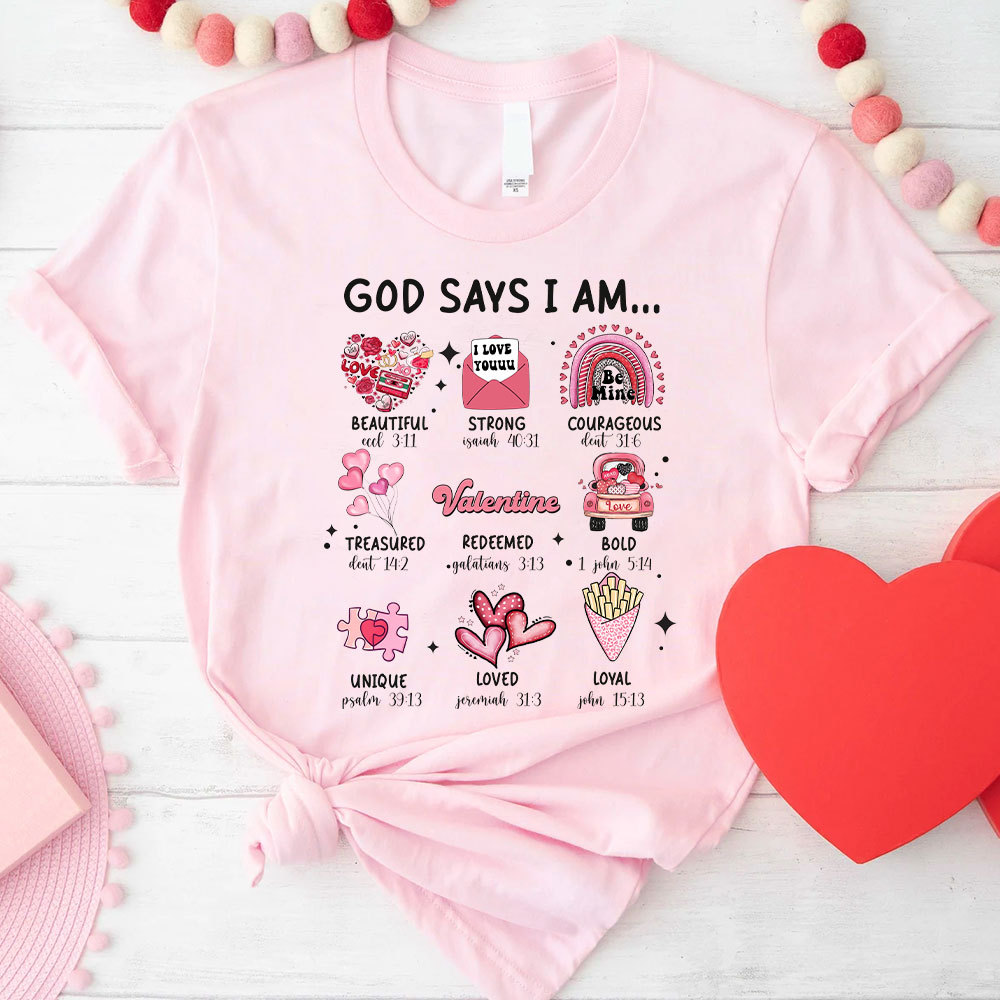 God Say I Am Christian T-Shirt