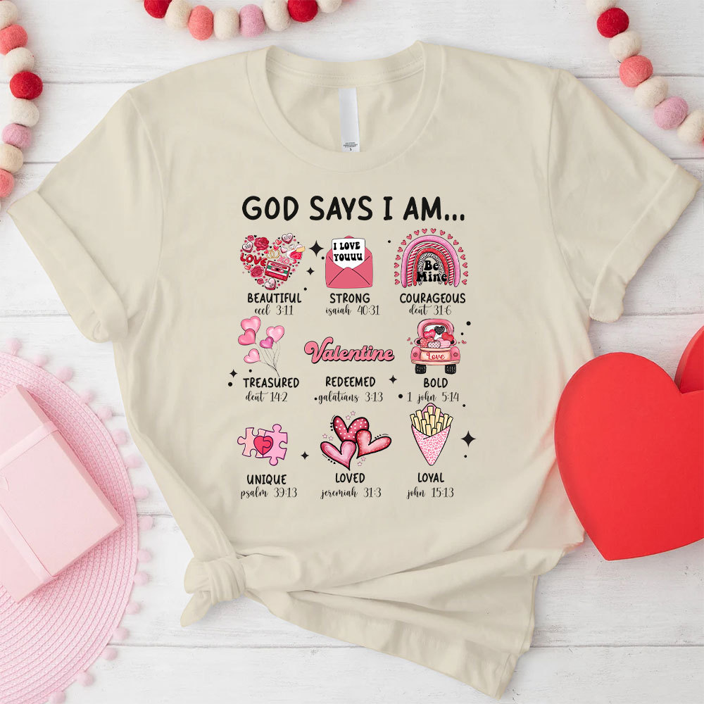 God Say I Am Christian T-Shirt