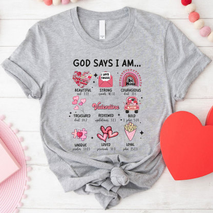 God Say I Am Christian T-Shirt