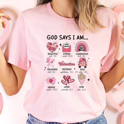 God Say I Am Christian T-Shirt