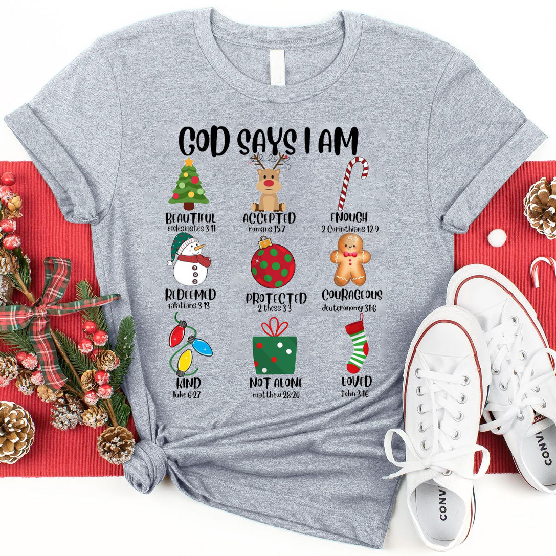 God Say I Am Christian T-Shirt