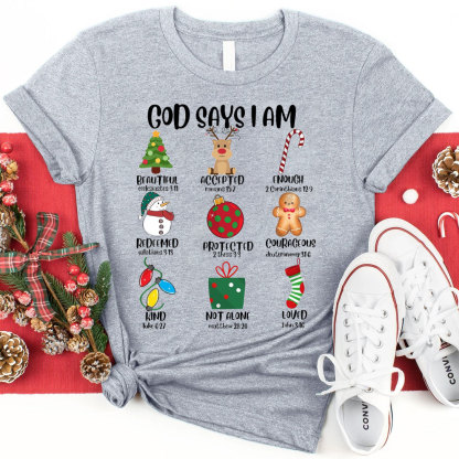 God Say I Am Christian T-Shirt