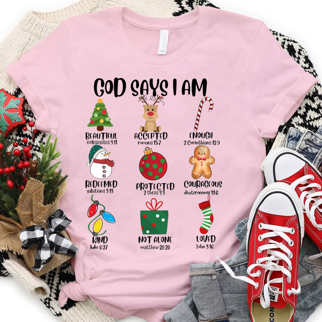 God Say I Am Christian T-Shirt