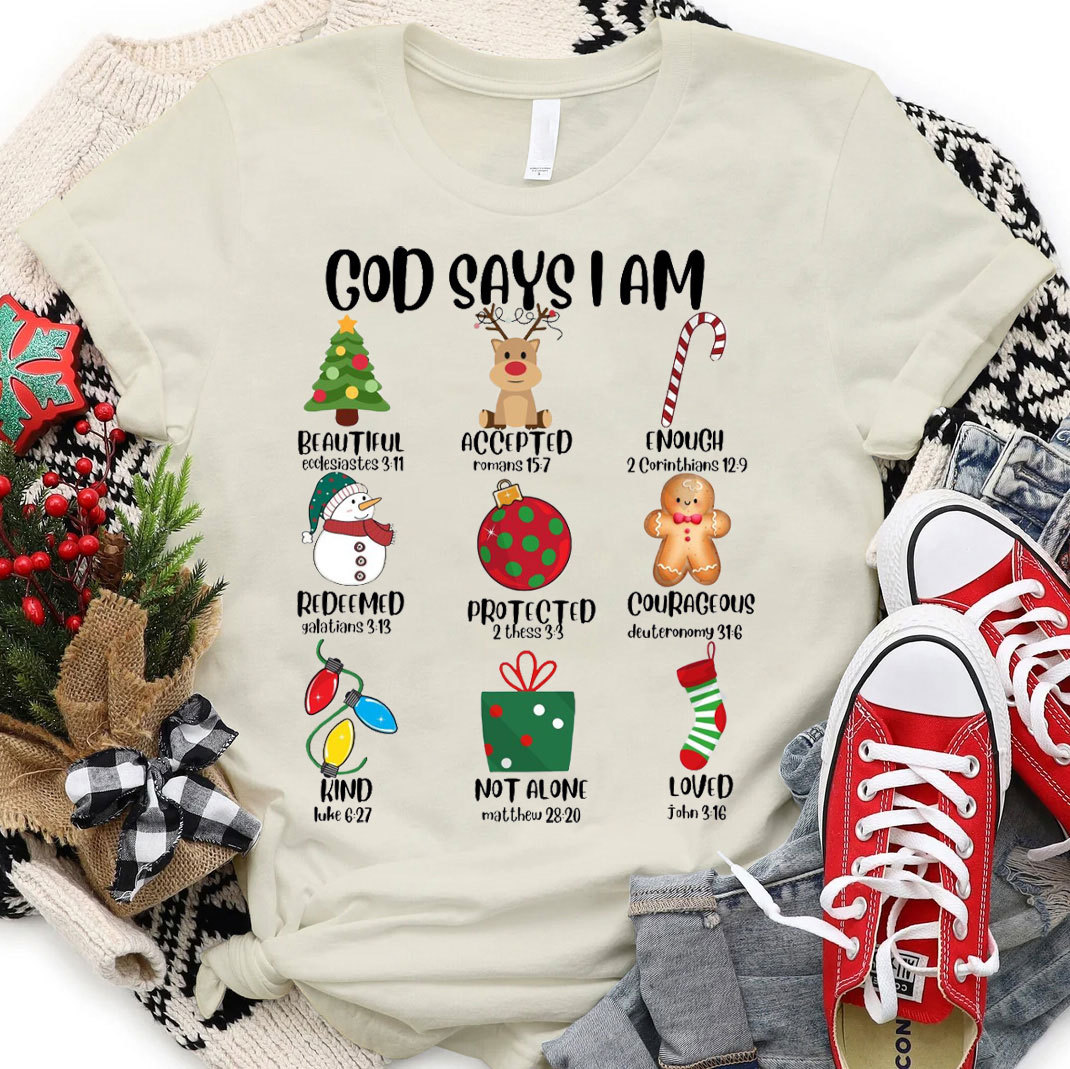 God Say I Am Christian T-Shirt