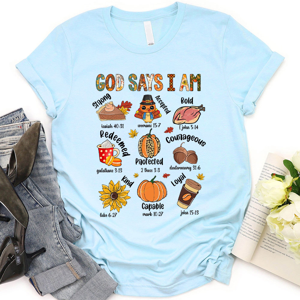 God Say I Am Christian T-Shirt