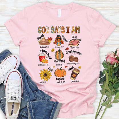 God Say I Am Christian T-Shirt