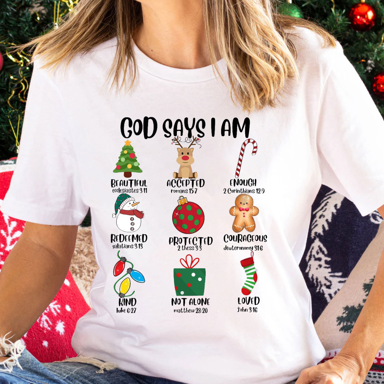 God Say I Am Christian T-Shirt