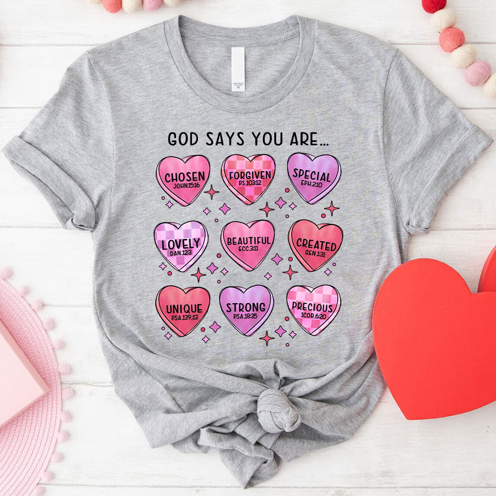 God Say You Are Chosen Christian T-Shirt