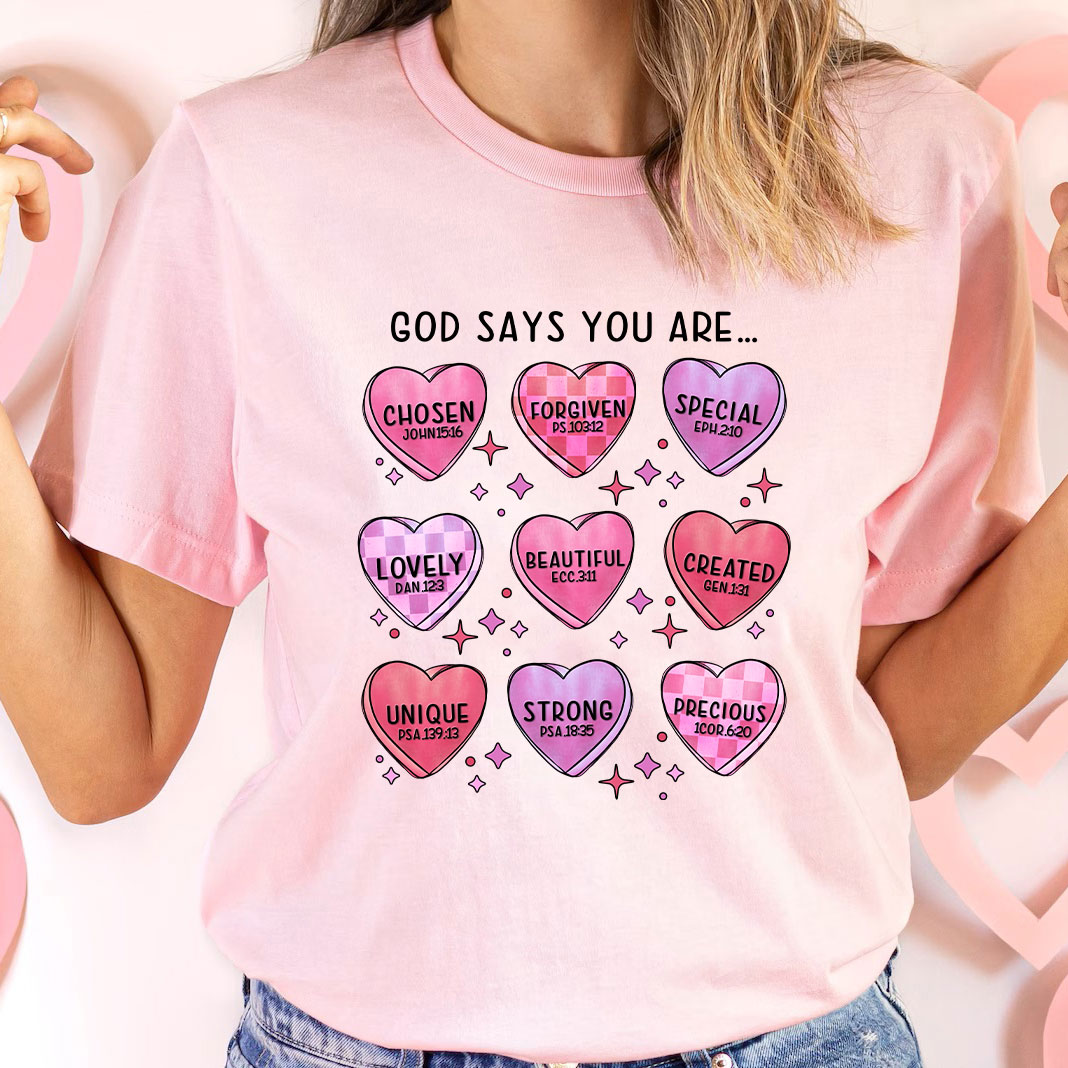 God Say You Are Chosen Christian T-Shirt