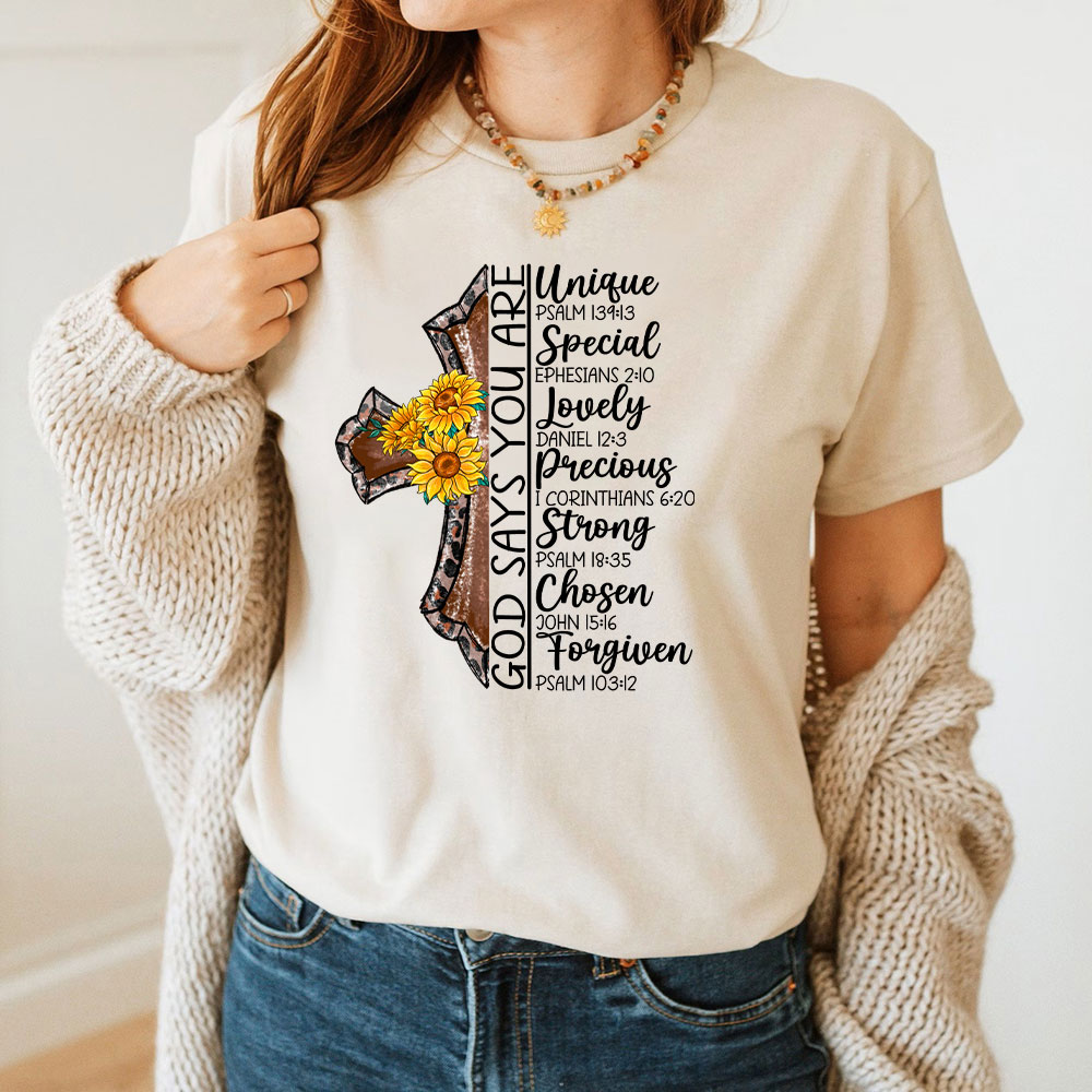 God Say You Are Lovely Christian T-Shirt