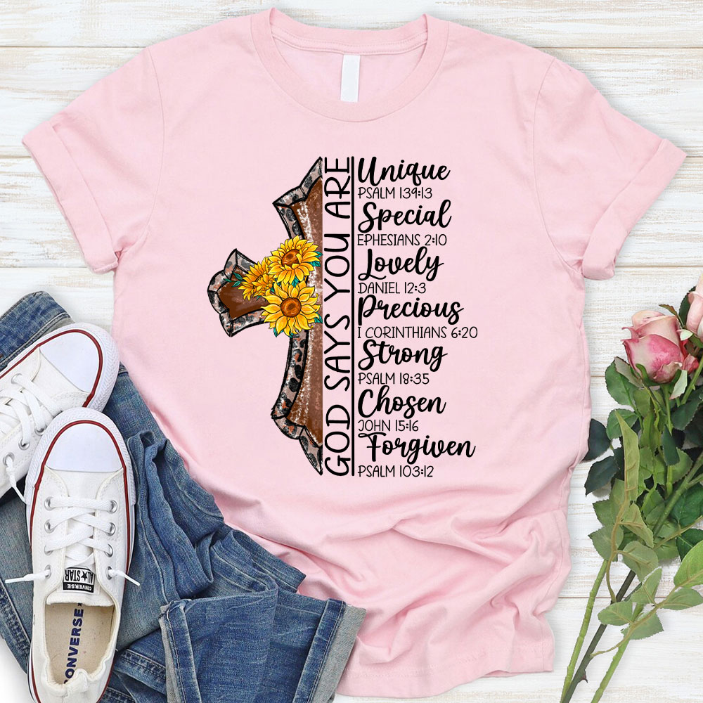 God Say You Are Lovely Christian T-Shirt