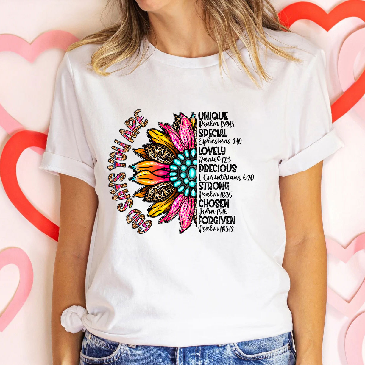 God Say You Are Unique And Special Christian T-Shirt