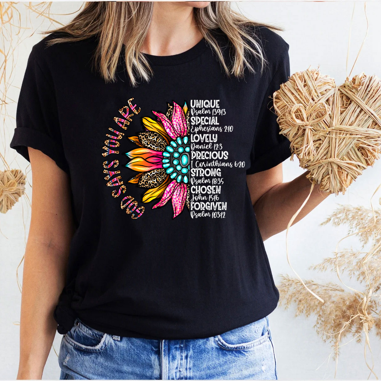 God Say You Are Unique And Special Christian T-Shirt