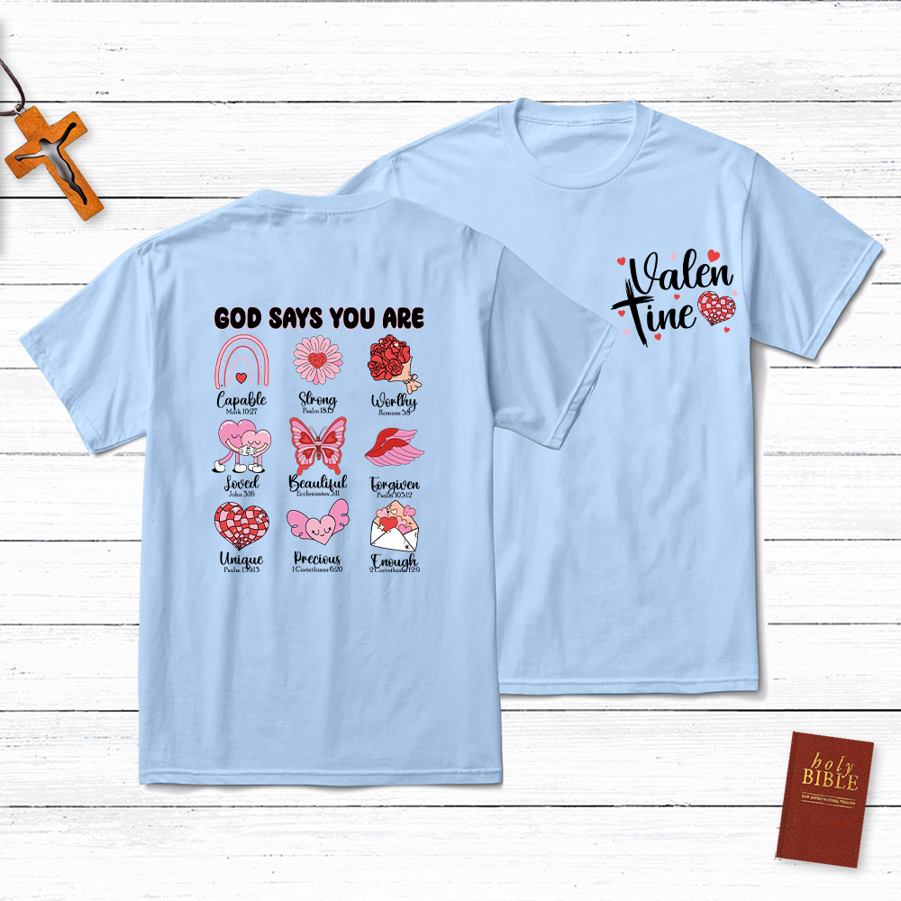 God Say Your Are Capable Christian T-Shirt