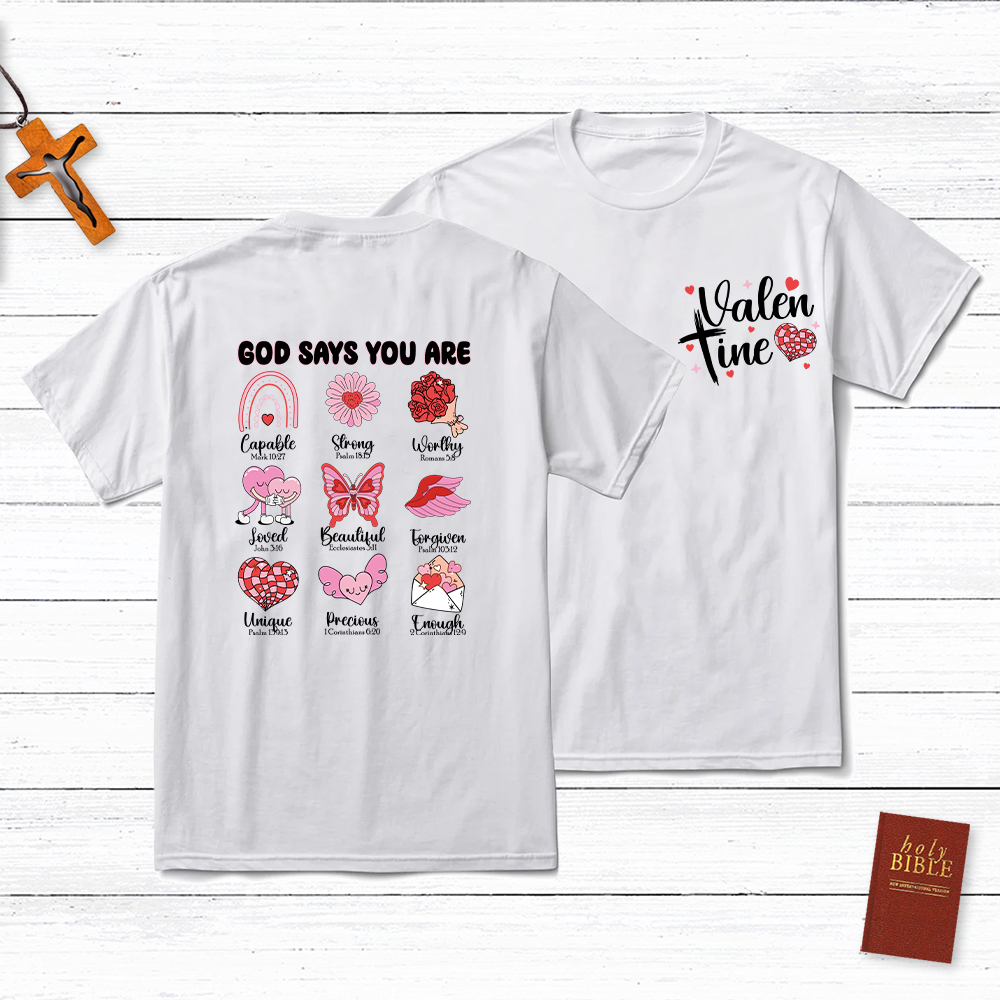 God Say Your Are Capable Christian T-Shirt
