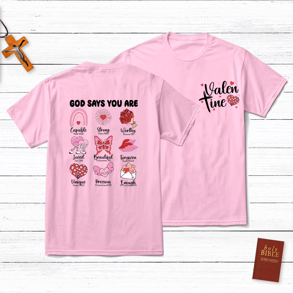God Say Your Are Capable Christian T-Shirt